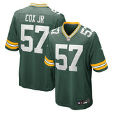 NFL Brenton Cox Jr. Green Bay Packers Game Jersey - Green