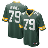 NFL Travis Glover Green Bay Packers Game Jersey - Green