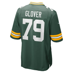 NFL Travis Glover Green Bay Packers Game Jersey - Green