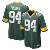 NFL Karl Brooks Green Bay Packers Game Jersey - Green