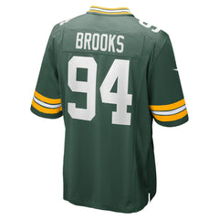 NFL Karl Brooks Green Bay Packers Game Jersey - Green