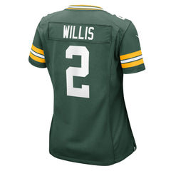 NFL Malik Willis Green Bay Packers Women's Game Jersey - Green