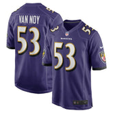 NFL Kyle Van Noy Baltimore Ravens Team Game Jersey - Purple