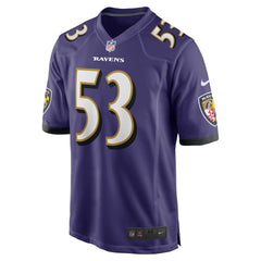 NFL Kyle Van Noy Baltimore Ravens Team Game Jersey - Purple