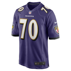 NFL Roger Rosengarten Baltimore Ravens Team Game Jersey - Purple