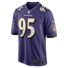 NFL Tavius Robinson Baltimore Ravens Team Game Jersey - Purple