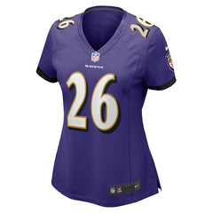 NFL Rasheen Ali Baltimore Ravens Women's Game Jersey - Purple