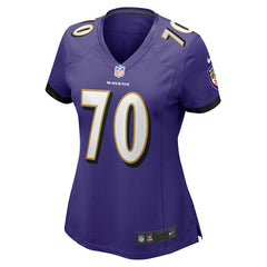 NFL Roger Rosengarten Baltimore Ravens Women's Game Jersey - Purple