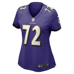 NFL Andrew Vorhees Baltimore Ravens Women's Game Jersey - Purple