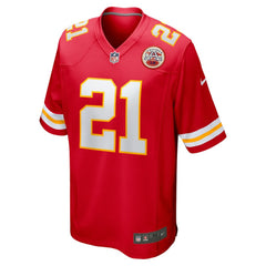 NFL Jaden Hicks Kansas City Chiefs Game Jersey - Red