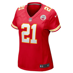 NFL Jaden Hicks Kansas City Chiefs Women's Game Jersey - Red