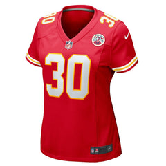 NFL Chris Roland-Wallace Kansas City Chiefs Women's Game Jersey - Red
