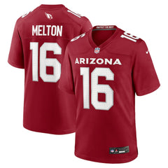 NFL Max Melton Arizona Cardinals Team Game Jersey - Cardinal
