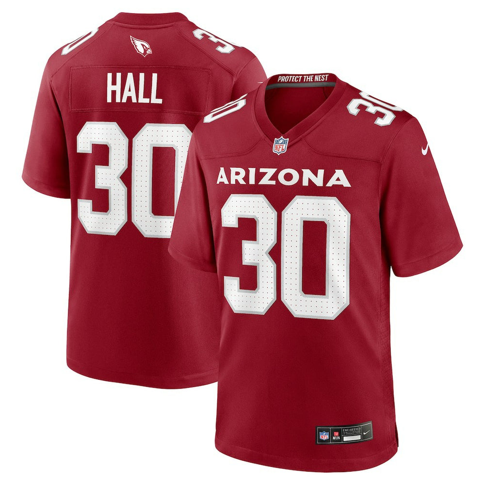 NFL Darren Hall Arizona Cardinals Team Game Jersey - Cardinal