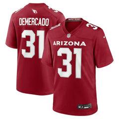 NFL Emari Demercado Arizona Cardinals Team Game Jersey - Cardinal
