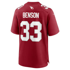 NFL Trey Benson Arizona Cardinals Team Game Jersey - Cardinal