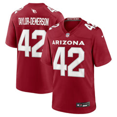 NFL Dadrion Taylor-Demerson Arizona Cardinals Team Game Jersey - Cardinal