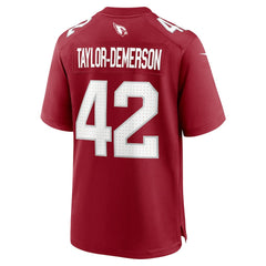 NFL Dadrion Taylor-Demerson Arizona Cardinals Team Game Jersey - Cardinal