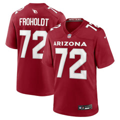 NFL Hjalte Froholdt Arizona Cardinals Team Game Jersey - Cardinal