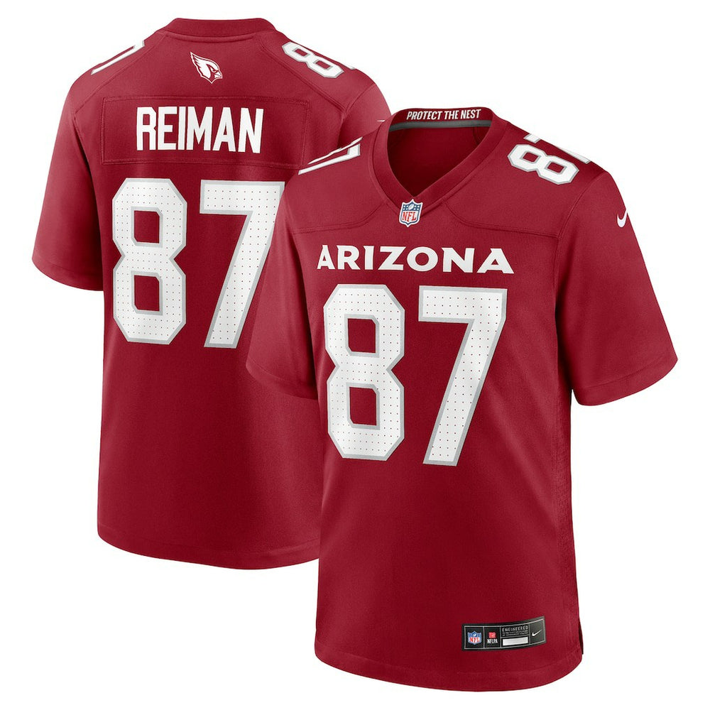 NFL Tip Reiman Arizona Cardinals Team Game Jersey - Cardinal