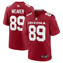 NFL Xavier Weaver Arizona Cardinals Team Game Jersey - Cardinal