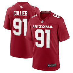 NFL L.J. Collier Arizona Cardinals Team Game Jersey - Cardinal