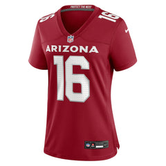 NFL Max Melton Arizona Cardinals Women's Game Jersey - Cardinal
