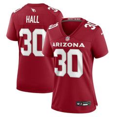 NFL Darren Hall Arizona Cardinals Women's Game Jersey - Cardinal