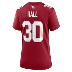 NFL Darren Hall Arizona Cardinals Women's Game Jersey - Cardinal