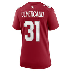 NFL Emari Demercado Arizona Cardinals Women's Game Jersey - Cardinal