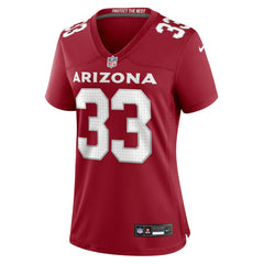 NFL Trey Benson Arizona Cardinals Women's Game Jersey - Cardinal