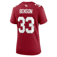 NFL Trey Benson Arizona Cardinals Women's Game Jersey - Cardinal