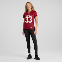 NFL Trey Benson Arizona Cardinals Women's Game Jersey - Cardinal
