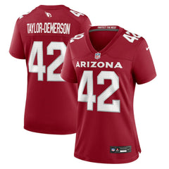 NFL Dadrion Taylor-Demerson Arizona Cardinals Women's Game Jersey - Cardinal