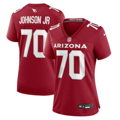 NFL Paris Johnson Jr. Arizona Cardinals Women's Game Jersey - Cardinal