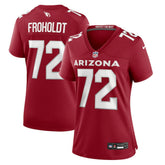 Hjalte Froholdt Arizona Cardinals Women's Game Jersey Cardinal