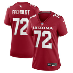 NFL Hjalte Froholdt Arizona Cardinals Women's Game Jersey - Cardinal