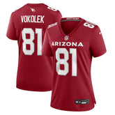 Travis Vokolek Arizona Cardinals Women's Game Jersey Cardinal