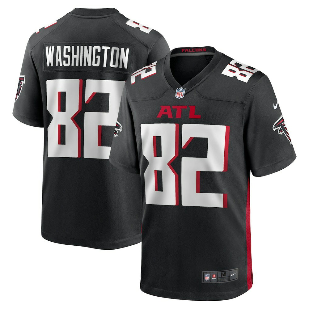 NFL Casey Washington Atlanta Falcons Team Game Jersey - Black
