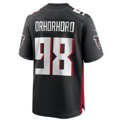 NFL Ruke Orhorhoro Atlanta Falcons Team Game Jersey - Black