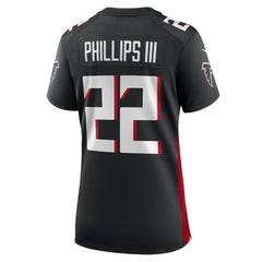 NFL Clark Phillips III Atlanta Falcons Women's Game Jersey - Black