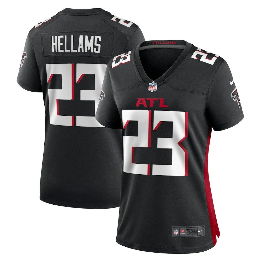 NFL DeMarcco Hellams Atlanta Falcons Women's Game Jersey - Black