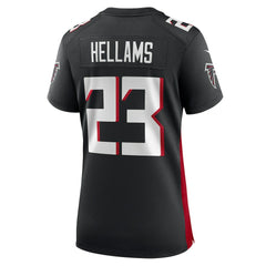 NFL DeMarcco Hellams Atlanta Falcons Women's Game Jersey - Black