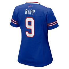 NFL Taylor Rapp Buffalo Bills Women's Game Jersey - Royal