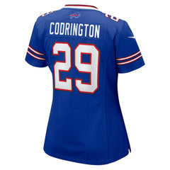 NFL Brandon Codrington Buffalo Bills Women's Game Jersey - Royal