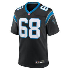 NFL Damien Lewis Carolina Panthers Game Jersey - Black