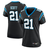 NFL Nick Scott Carolina Panthers Women's Game Jersey - Black