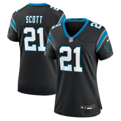 NFL Nick Scott Carolina Panthers Women's Game Jersey - Black