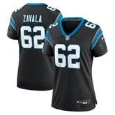 NFL Chandler Zavala Carolina Panthers Women's Game Jersey - Black