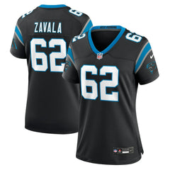 NFL Chandler Zavala Carolina Panthers Women's Game Jersey - Black